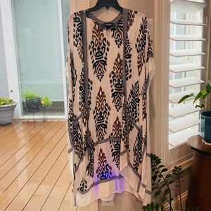 Steve Madden Animal Print Shawl